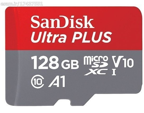 کارت حافظه microSDXC سن دیسک مدل Ultra کلاس 10 استاندارد UHS-I U1 سرعت 100MBps ظرفیت 128 گیگابایت