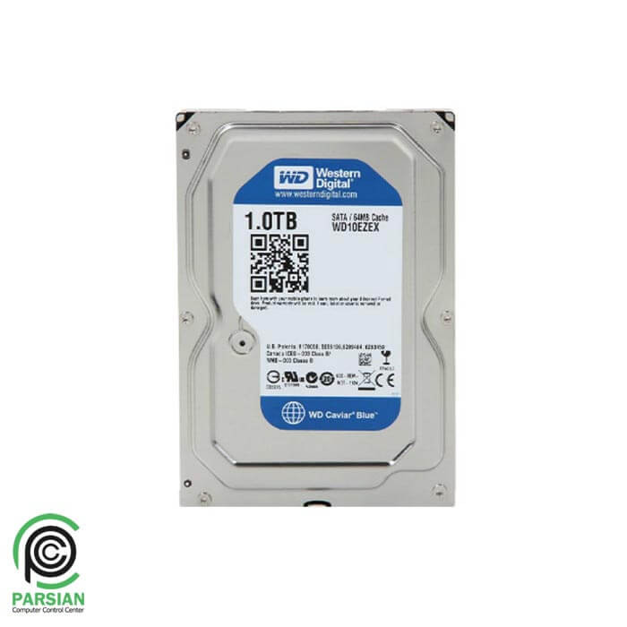 هارددیسک اینترنال وسترن دیجیتال سری آبی WD10EZEX ظرفیت 1 ترابایت