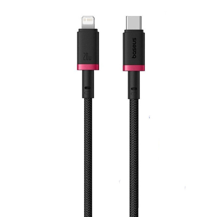 کابل شارژ سریع USB-C به Lightning بیسوس مدل Dura Series PD 20W طول 1m