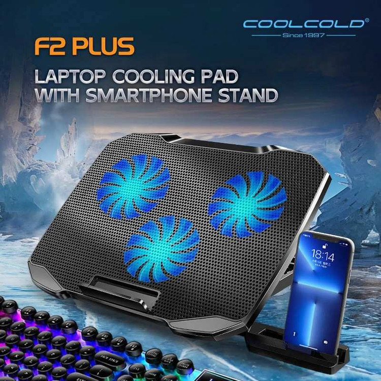 کول پد لپ تاپ کول کلد F2PLUS کد 2