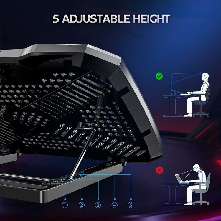 کول پد لپ تاپ کول کلد F2PLUS کد 2